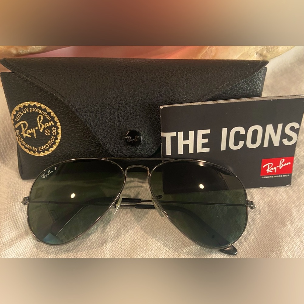 Ray Ban Classic Metal Aviator Sunglasses